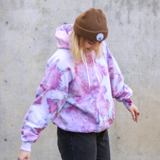 Ice-Dyed Adult Hoodie