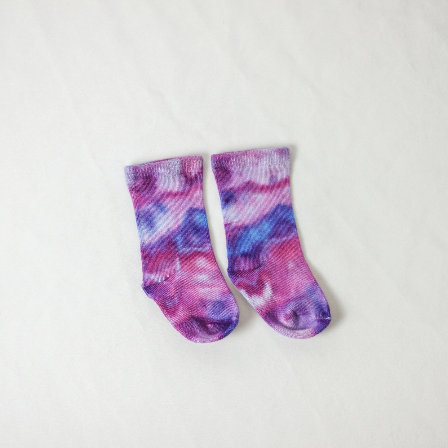 Ice-Dyed Baby Socks