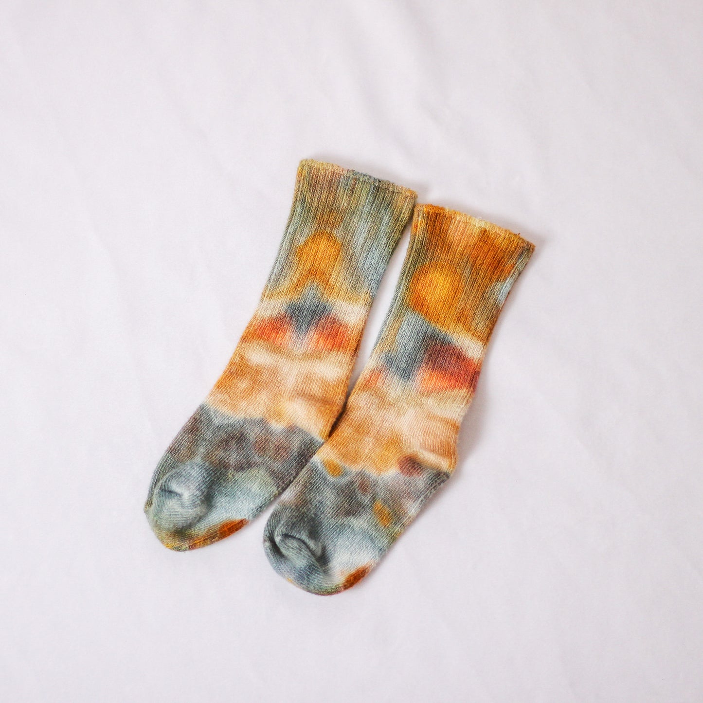 Ice-Dyed Toddler & Kid Socks