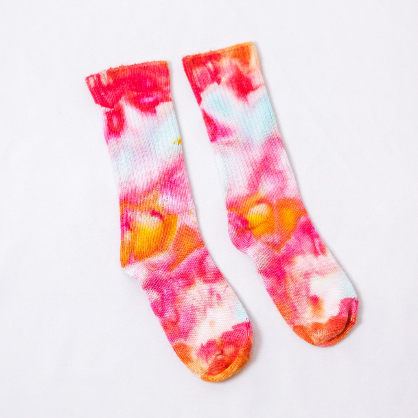 Ice-Dyed Toddler & Kid Socks