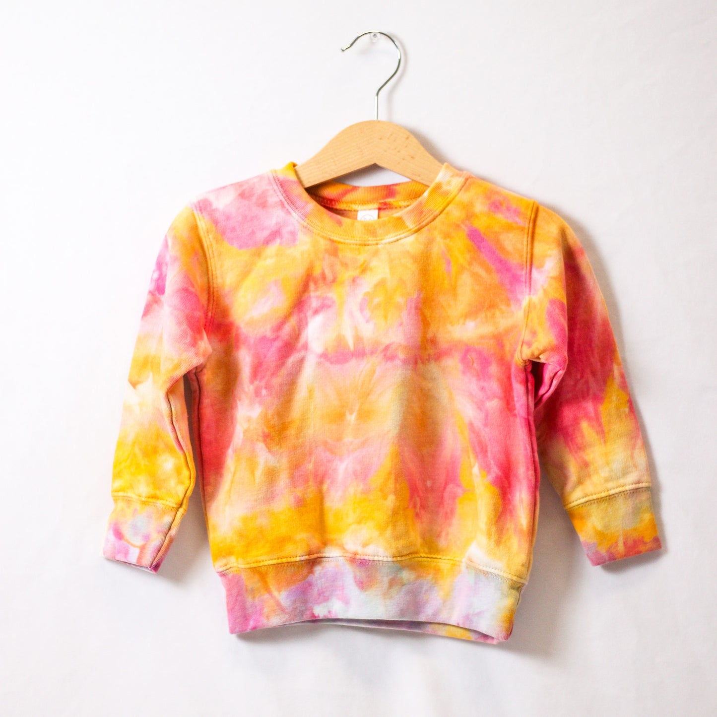 Ice-Dyed Toddler Crewneck