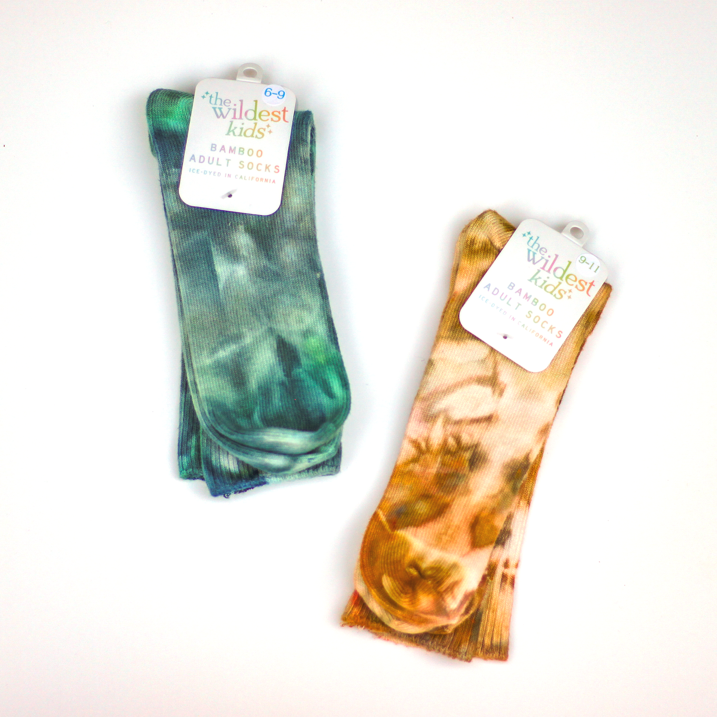 Ice-Dyed Adult Socks