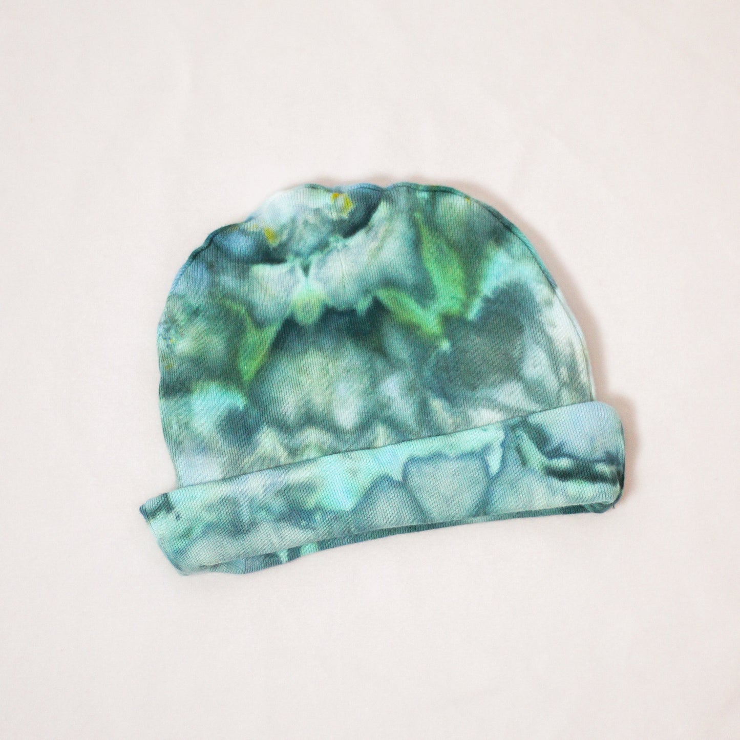 Ice-Dyed Baby Hat