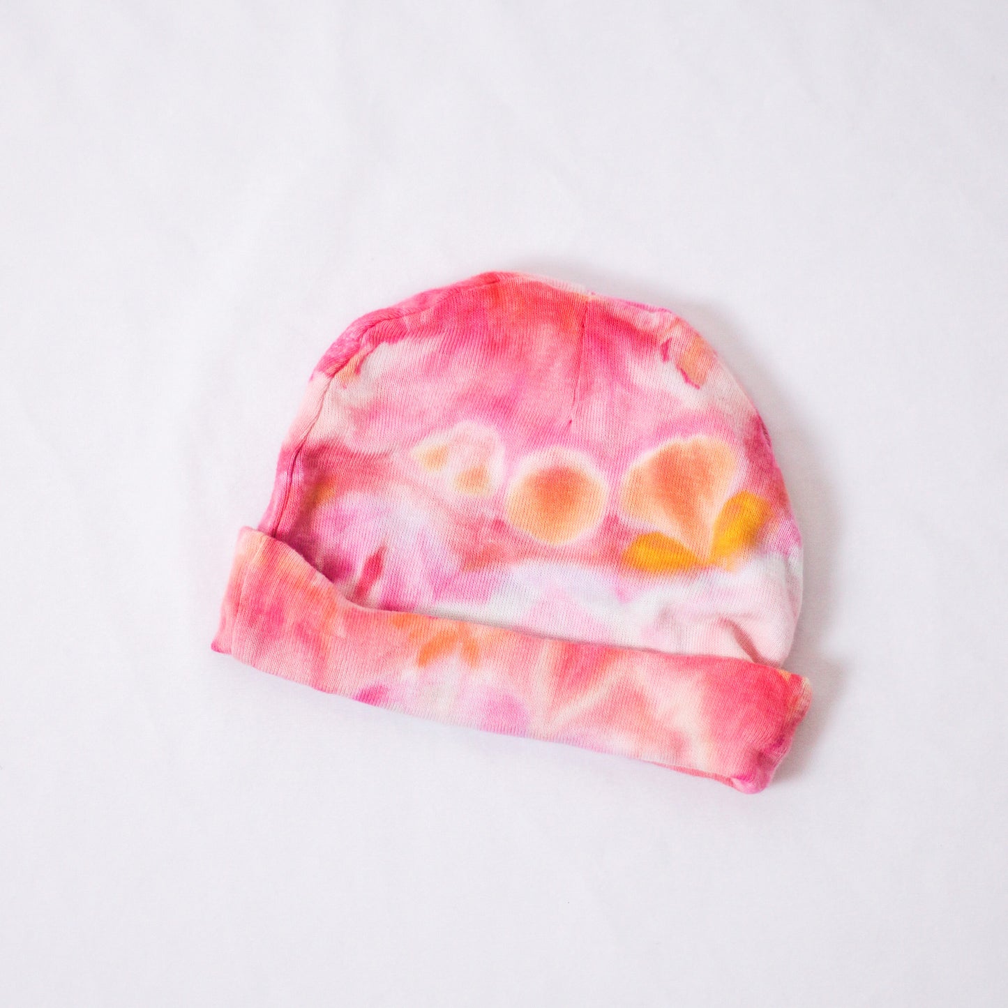 Ice-Dyed Baby Hat