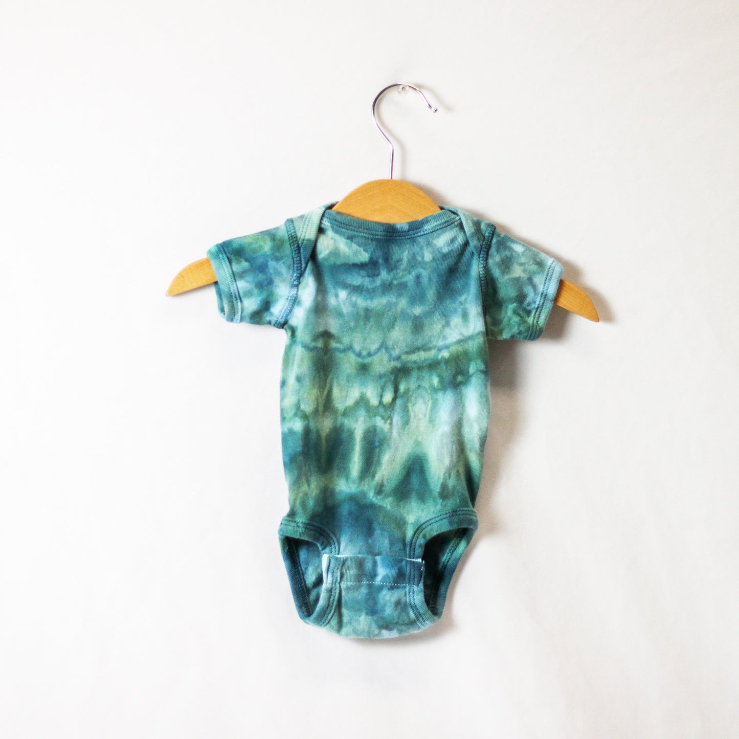 Ice-Dyed Baby Bodysuits