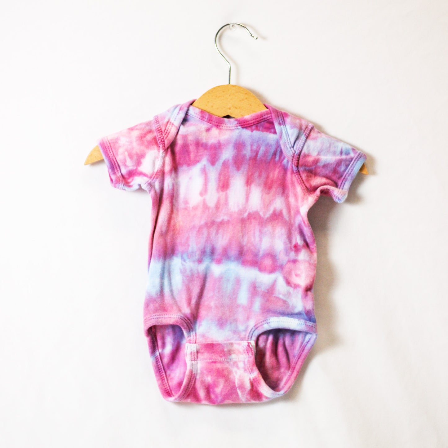 Ice-Dyed Baby Bodysuits