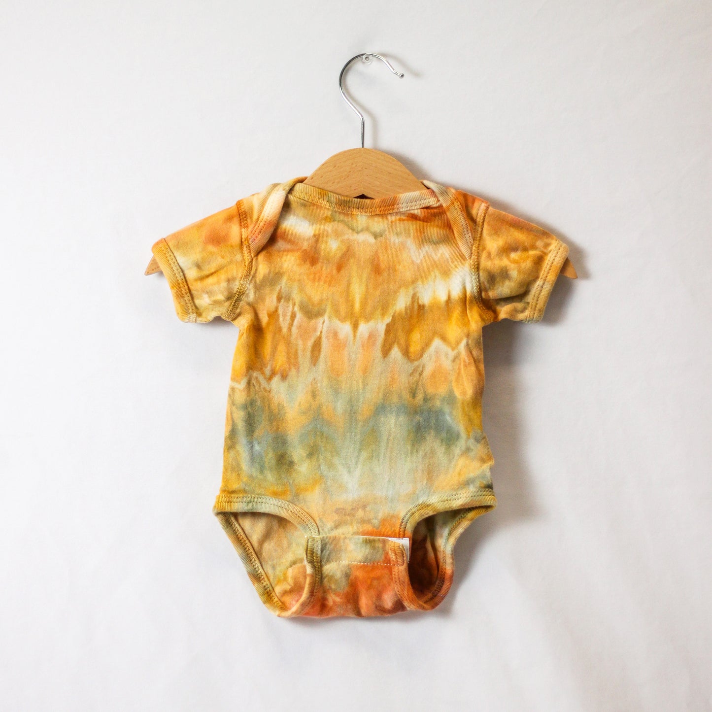 Ice-Dyed Baby Bodysuits