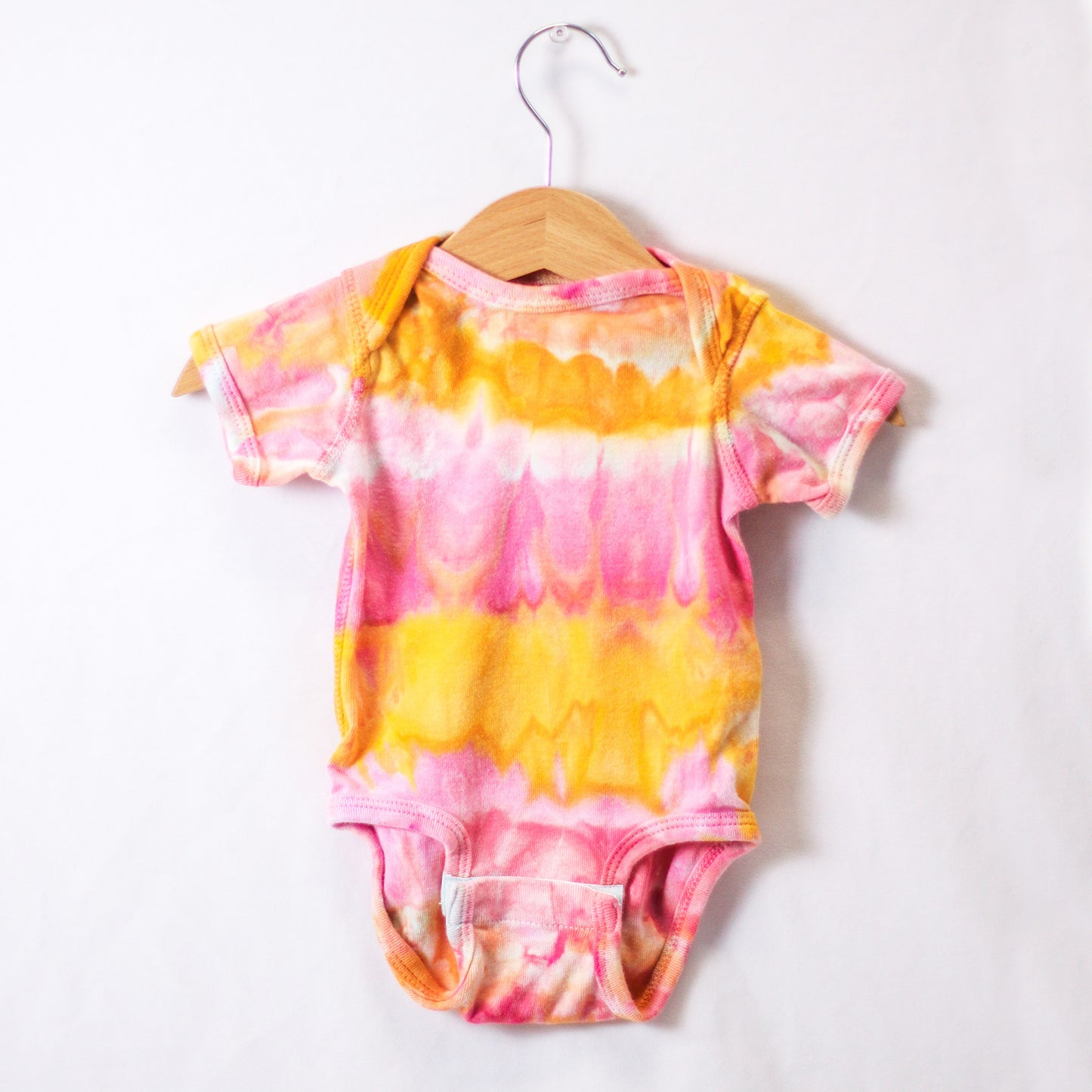 Ice-Dyed Baby Bodysuits